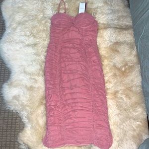 Blush corset midi club London